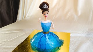 Doll Cake Design using Rice Paper