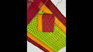 Pure Handloom Ikkat Special Design Dress Materials @stunningwear7951