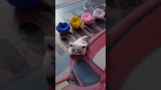 Diy Cute clay cat 😍 clay art #shorts #creativitywithaera #clatart #cat #trendingsng #art #creativity