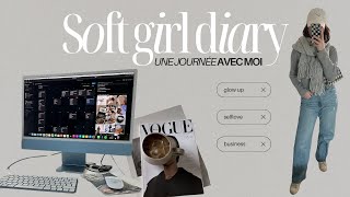 SOFT LIFE DIARY | création de contenu, nouveau bureau, baby influenceuse, formation 🎀✨🤍