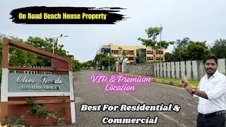 🏘❤️ Low budget beach house Property sale ECR chennai 👌 Walkable Distance💥 Residential&commercial use