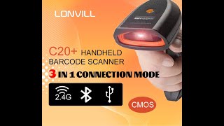 How To Pair A Bluetooth Handheld Barcode Scanner Gun