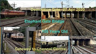 COVID-19 - Why Did Elephant Gate Bridge Demolished at MGR Chennai Central