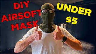 I Made An Airsoft Mask For Under $5