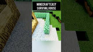 HOW TO MAKE HARDCORE SURVIVAL BASE IN MINECRAFT | MINECRAFT TIMELAPES #minecraft #shorts