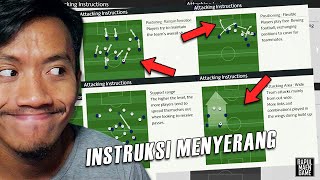 Penjelasan dan cara pakai Attacking Instruction di formasi PES - Tutorial PES untuk pemula #16