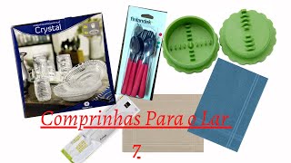 Comprinhas para o lar/Enxoval de casamento ( Parte 7 ) - Comprinhas cozinha, banheiro...