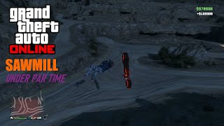 GTA Online Time Trial Guide: Sawmill (Under Par Time)