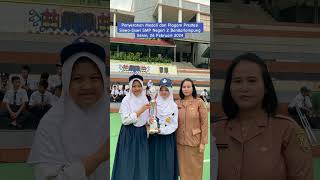 Prestasi siswa-siswi SMP Negeri 2 Bandarlampung Senin 26 Februari 2024#prestasi#sekolah