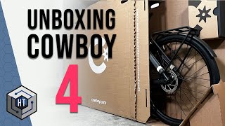 COWBOY 4 E-Bike: Unboxing, Einrichtung  & erster Eindruck (DEU/GER)