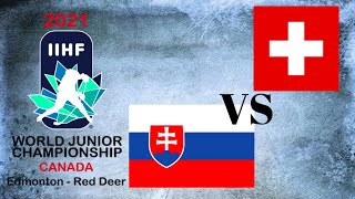 Switzerland vs Slovakia FULL GAME HD | 2021 WJC | Preliminary Round