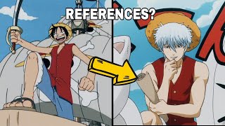 One Piece references in other animes