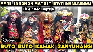 Jaranan Satrio Joyo Manunggal Bersama Buto Buto Kawak Banyuwangi live Kedungrejo Bangorejo