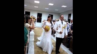 Casamento - Yuri e Gabrielle - 14 06 2014 - Entrada da Noiva