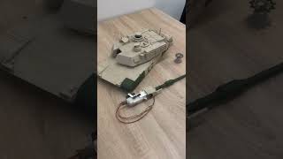 AIRBRUS WORK!!! TANK ABRAMS M1A2 1:16 HL - OPERATION IRAQI FREEDOM - TOTAL UPGRADE