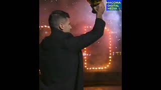 The Ballon d’Or returned to Manchester as Rodri paraded the trophy in front of his fans.#MagonaKE