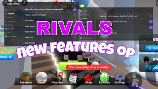 [NEW OP] Rivals Best Script SILENT AIM, AUTO KILL, FAST FARM AND +MORE  FEATURES