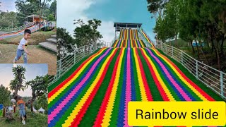 MAIN RAINBOW SLIDE DIBOGOR || PEROSOTAN PANJANG || RAINBOW SLIDE BOGOR