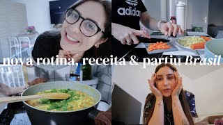 Nova rotina em Amsterdam, novo trabalho, receita de sopa fácil, bate-papo & vamos para o Brasil 🇧🇷