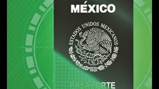 COMO SACAR EL PASAPORTE MEXICANO 2017