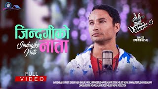 JINDAGIKO NATA || RABIN BHUSAL ||THE VOICE OF NEPAL SEASON 4 || ELEENA CHAUHAN 2022