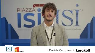 KERAKOLL - Intervista all'Ing. Davide Campanini - Piazza ISI - SAIE Bologna 2024