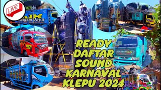 Live Prepare Sound yg sudah hadir - BME Ngetrap Duluan.KARNAVAL KLEPU 2024