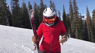 2019 Nordica "Spitfire RB FTD" Ski Test with Katy Flanagan