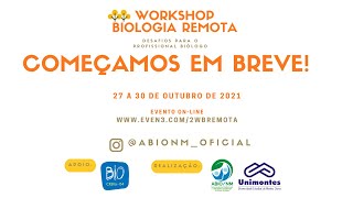 PALESTRA - Atuação, avanços, conquistas e desafios para o profissional Biólogo