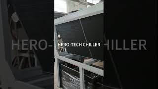 Detailed show of HERO-TECH air cooled water chiller.