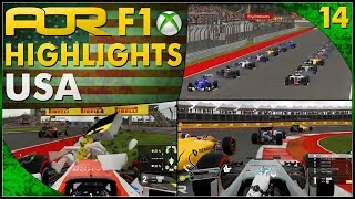 F1 2016 | AOR XB1 F1: S13 Round 14 - United States GP (Official Highlights)