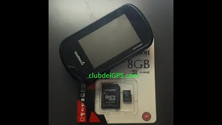 CÓMO INSERTAR TARJETAS EN GPS GARMIN. CLUB DEL GPS de montaña