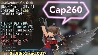 Fill Stats Atk3% Dex10% Cd7% Cd22 Cr26 - TORAM ONLINE - Cap 260