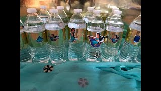 Princess Jasmine Bottle DIY