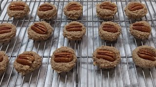 low carb cookies (diabetic and keto friendly) - without butter or oil.