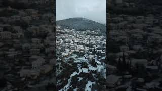 Χιονισμένα Τροπαια Άρκαδιας Dji mavic pro