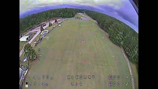 Elegant Maiden Flight Between Storms