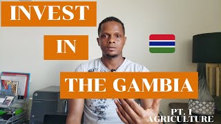 INVESTING IN AGRICULTURE | THE GAMBIA INVESTMENT SERIES PART 1