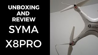 UNBOXING and REVIEW DRONE SYMA X8 PRO