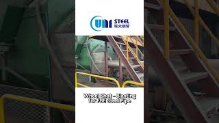 Wheel Shot   Blasting for FBE Steel Pipe