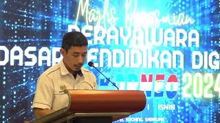 Majlis Perasmian Jerayawara Dasar Pendidikan Digital Zon Borneo 2024