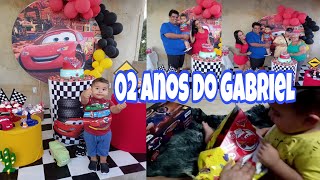 Festinha de 02 anos do Gabriel/ abrimos os presentes😍💙