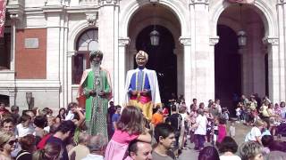 Gigantes y Cabezudos. Valladolid, fiestas 2011