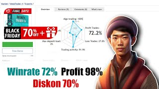 Winrate 72% Profit 98% Diskon 70%