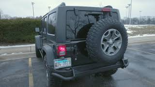 AEV Rear Bumper and Tire Carrier Install   HD 1080p