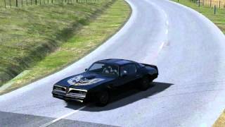 Assetto Corsa gameplay - New car mod - Pontiac Transam 77 + Download