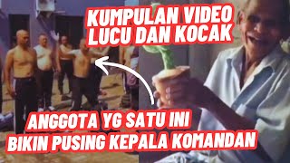 VIDEO LUCU #ANGGOTA YG SATU INI BIKIN PUSING KEPALA KOMANDAN 😂