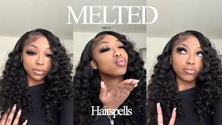 THE ULTIMATE MELT FROM START TO FINISH *With tight wand curls* FT. Hairspells | Shalaya Dae