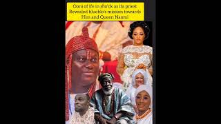 ooni of ife in disbèĺièf as ifa priest revealed blueblo's mission towards him and Queen Naomi, wonde