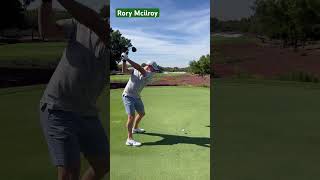 Rory Mcilroy 1st tee shot practice round DPWTC Dubai. DP World Tour Championship #dpwtc #rolexseries